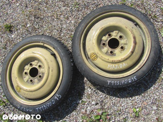 MAZDA 6   KOŁO DOJAZDOWE 15’  DOJAZDÓWKA 694655555 - 1