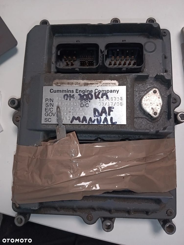 Sterownik silnika cummins daf 55 bosch 0281010254 - 1