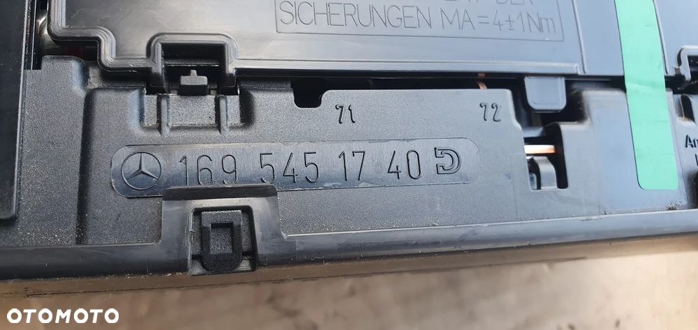 Skrzynka bezpieczników bezpieczniki Mercedes A-Klasa W169 1695451740 - 6