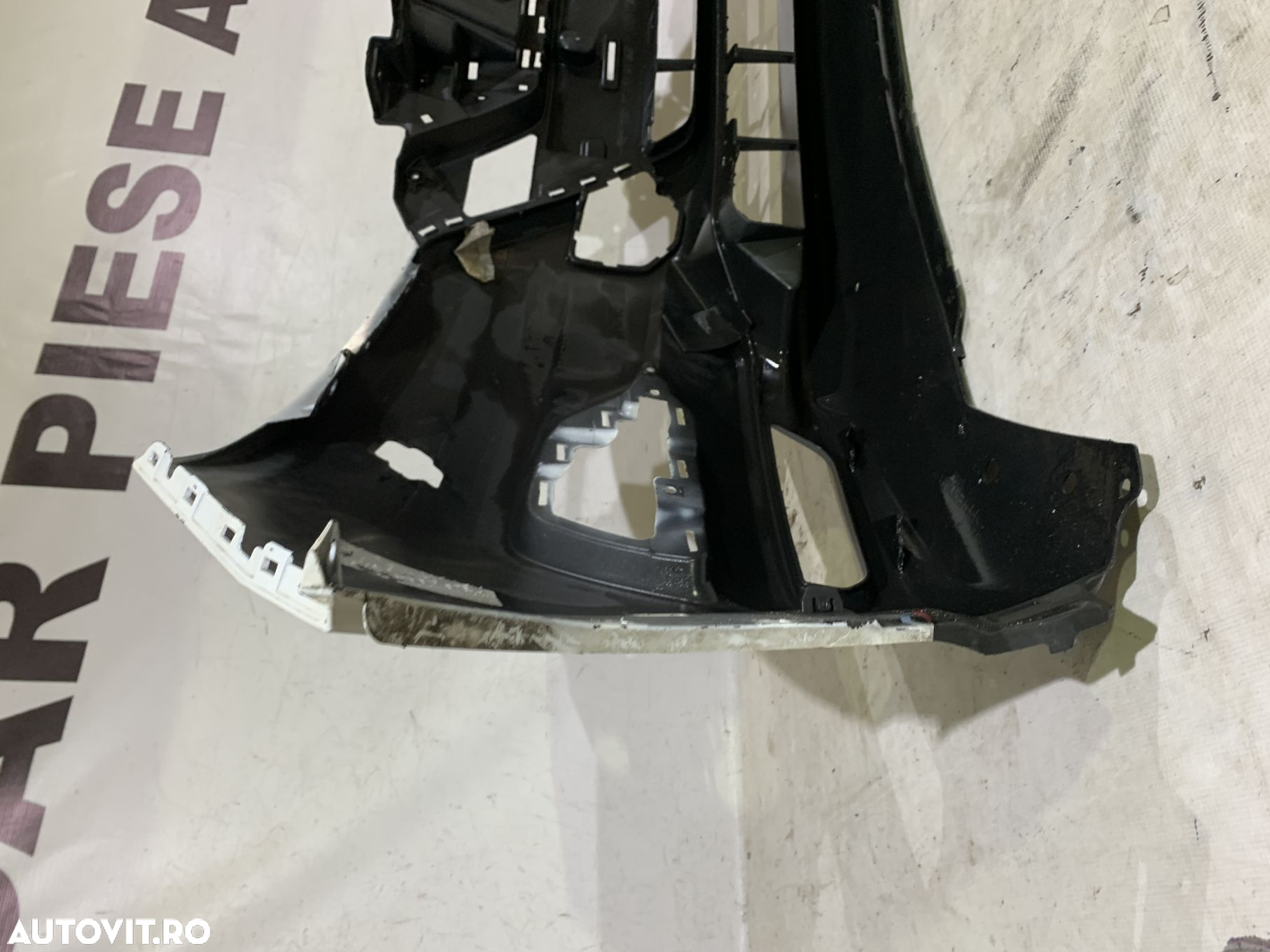 Bara fata Nissan Qashqai, 2017, 2018, 2019, 2020, 2021, cod origine OE 62022-HV00H, cu gauri pentru spalatori faruri. - 10