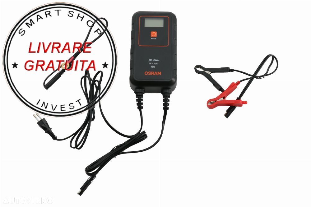 Redresor auto Osram BATTERYcharge 906 OEBCS906- livrare gratuita - 4