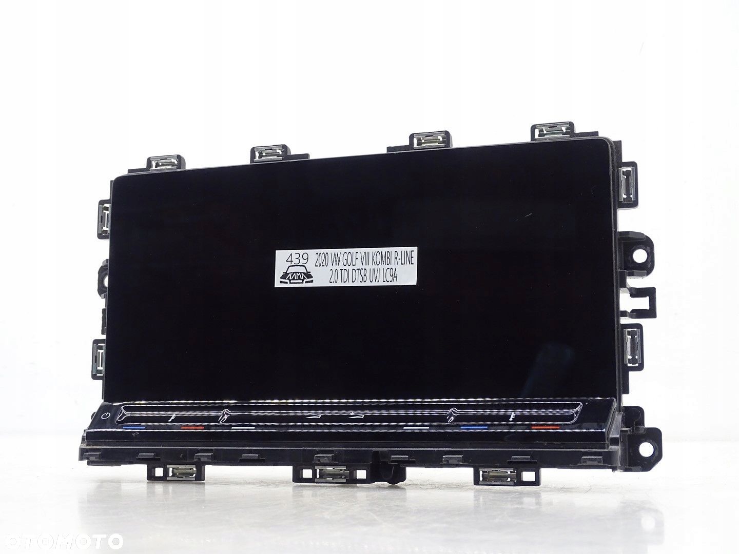EKRAN WYŚWIETLACZ MONITOR LCD MMI NAVI NAWIGACJI VW GOLF VIII 5H0919605B - 1
