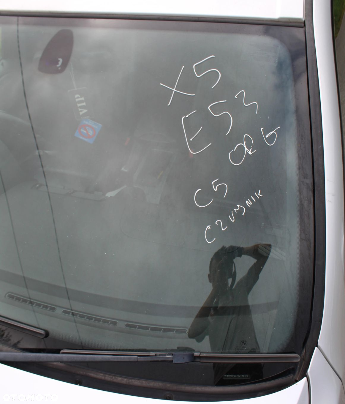 SZYBA PRZÓD PRZEDNIA CZOŁOWA BMW X5 E53 LIFT ORG CZUJNIK - 3