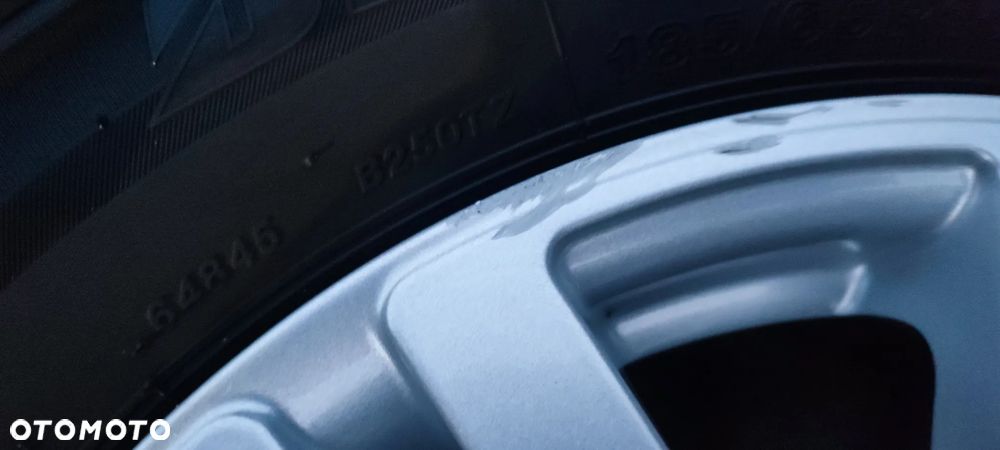 Koła Felgi Aluminiowe Oryg. Fiat Grande Punto 15 Cali 4x100 Et43 Bridgestone 185/65/15 2018r 5,8-7,0mm Bdb !! Starogard Gdański - 11