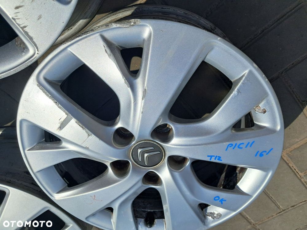 citroen c4 picasso ii felgi aluminiowe 16" 5x108 et47 9677089777 - 10