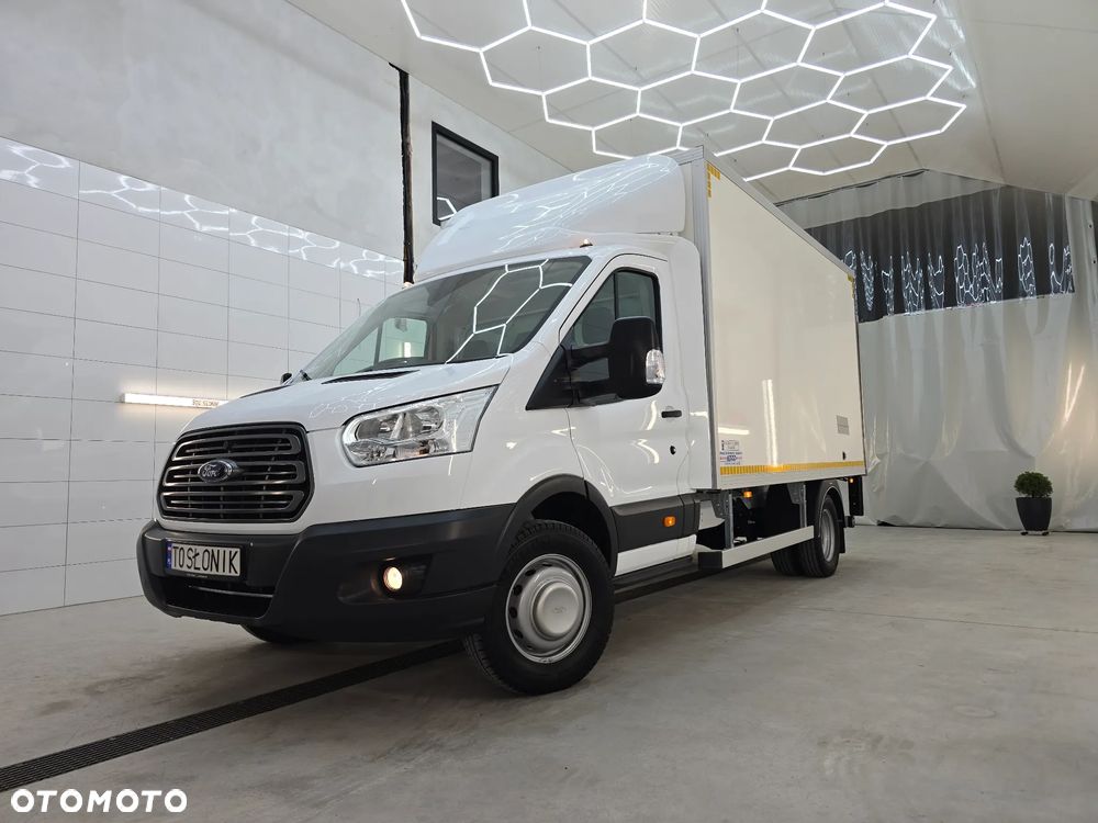 Ford TRANSIT 350-170 IZOTERMA WINDA 750Kg 48 Tyś Km SERWIS ASO FORD DO OSTATNIEGO Km SALON PL STAN JAK NOWY TEMPOMAT KLIMA ELKTRYKA ASYSTEN KIEROWCY WZMOCNIONE TYLNE ZAWIESZENIE RESOR + PODUSZKI PNEŁMATYCZNE - 9