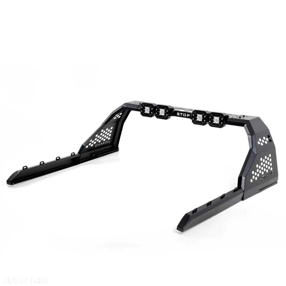Rollbar pick-up cu proiectoare Hilux, Ranger, D-Max, Navara, Amarok - 1