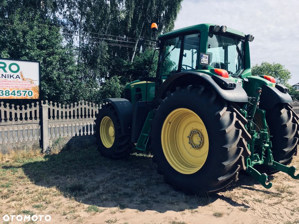 John Deere 7430 Premium Nowe opony Video Pneumatyka - 7