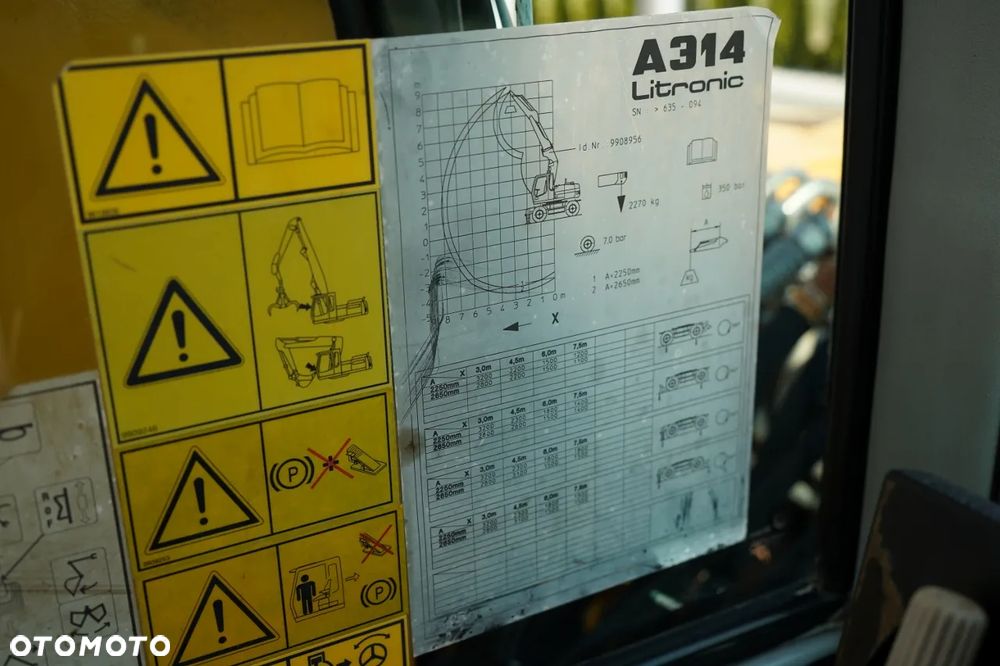 Liebherr A314 LITRONIC / KOPARKA KOŁOWA / KLIMATYZACJA / - 36