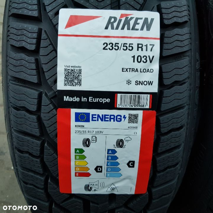 4x 235/55R17 Riken Snow Nowy komplet opon zimowych Poznań - 2