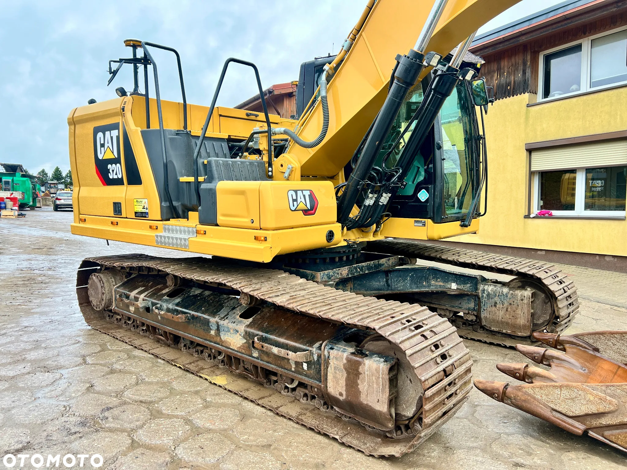 Caterpillar CAT 320 07A 5600h centralne smarowanie + webasto + kamera 360 + PÓŁAUTOMATYCZNY system Trimble 3D - sama kopie - 5