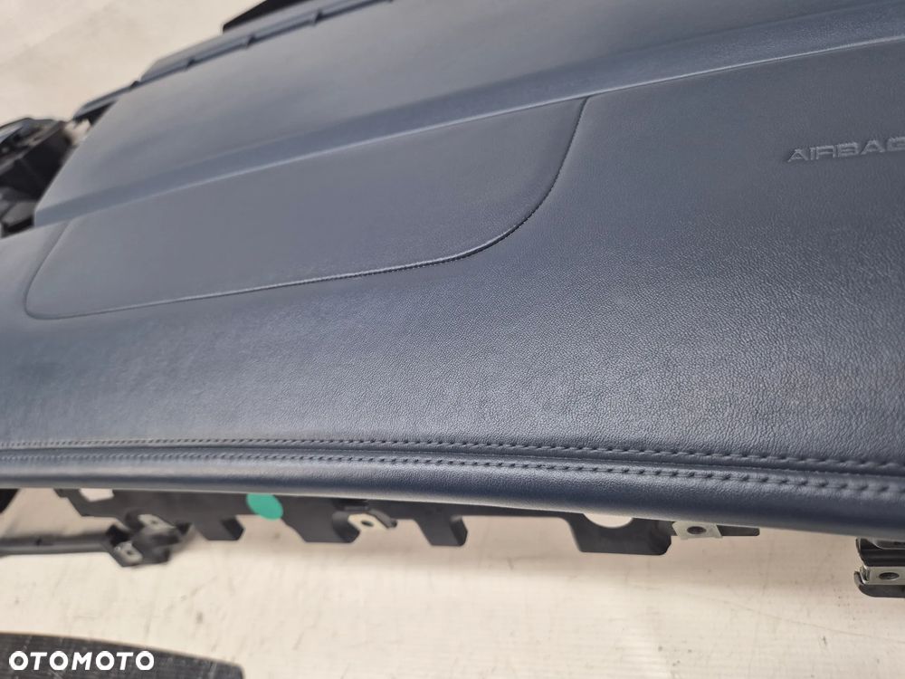 PORSCHE PANAMERA 970 DESKA ROZDZIELCZA NIEBIESKA NITKA KONSOLA KOKPIT PULPIT PODUSZKI AIRBAG AIR BAG PASY KIT SET - 7