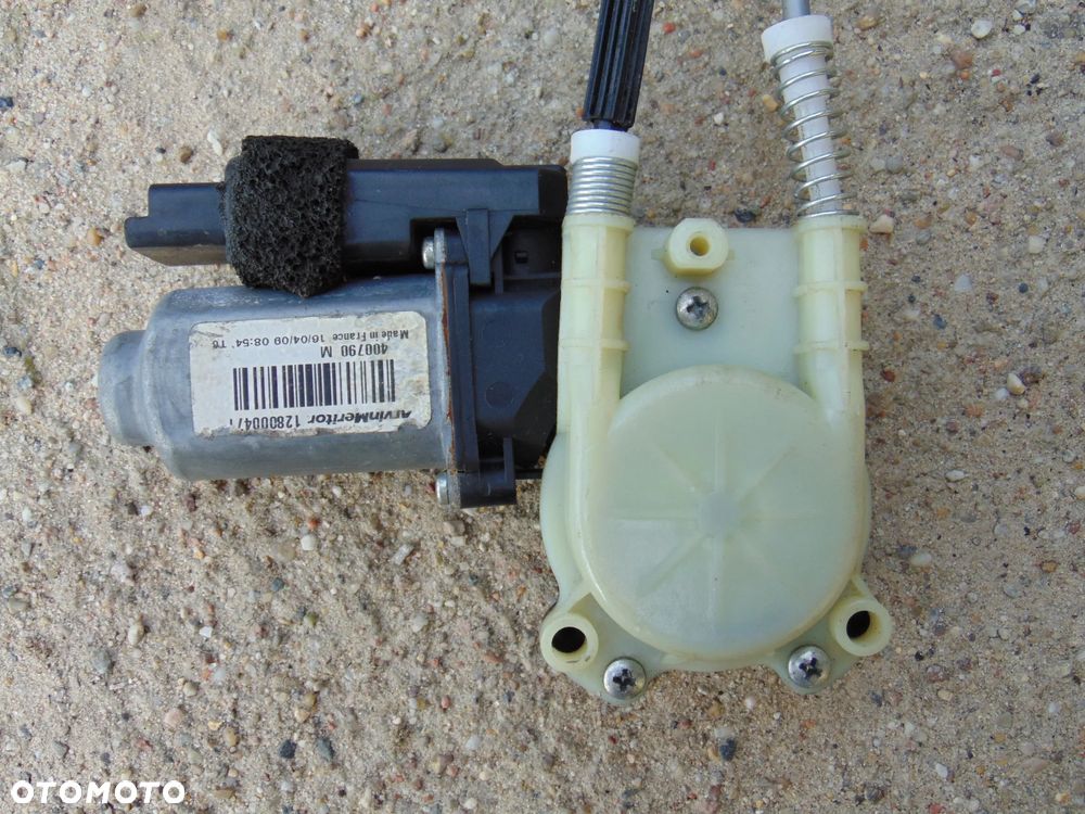 Podnośnik mechanizm szyby drzwi kierowcy lewy przód przedni Renault Megane 2 II 5D 5 drzwi 02-06r - 10