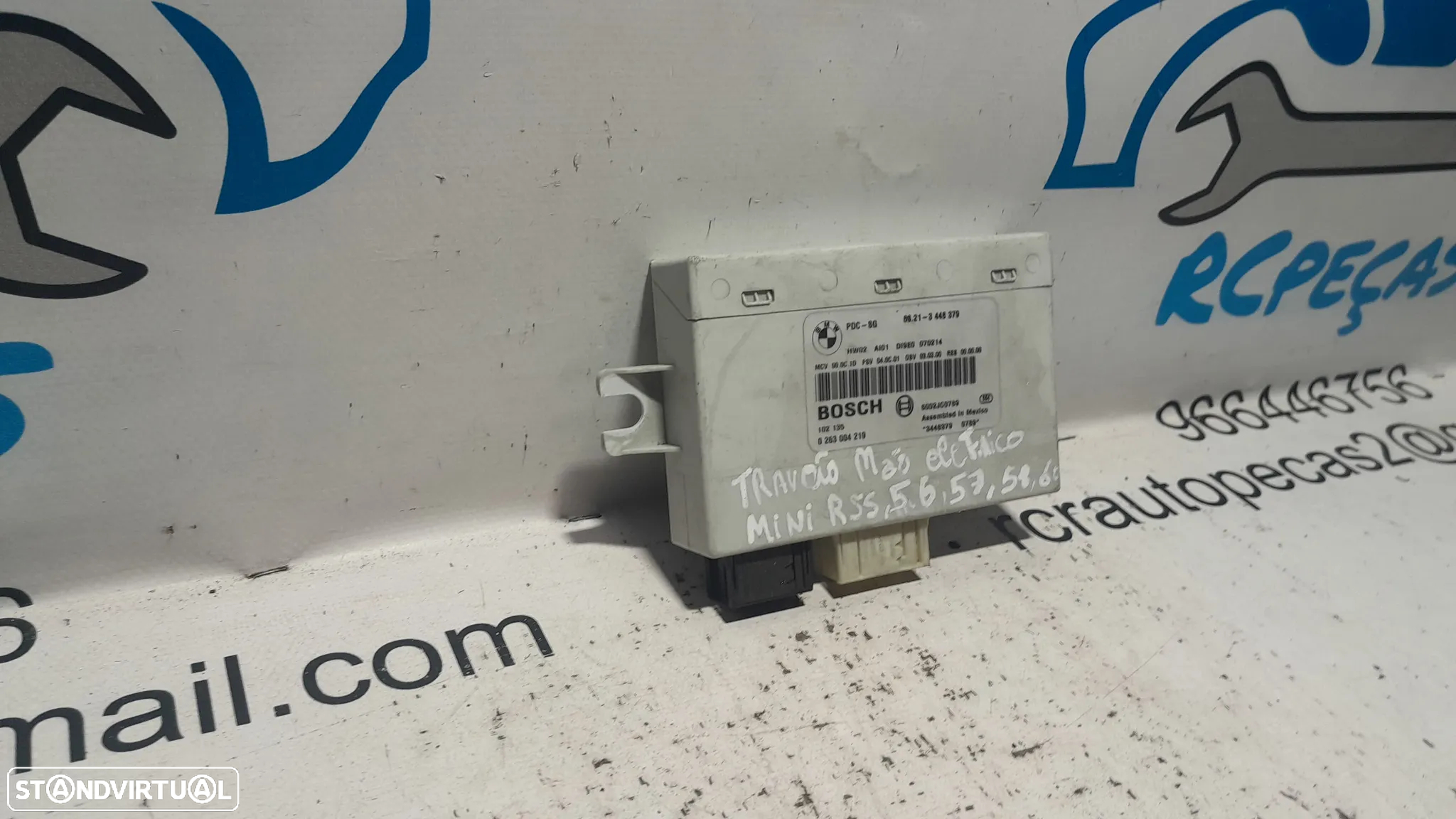 .Modulo BOSCH Unidade de Controlo Assistência de Estacionamento PDC BMW Mini 3448379 - 2