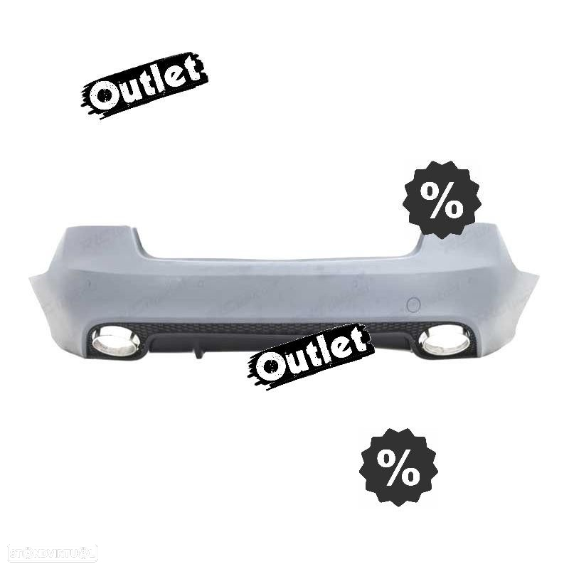 C030025C1 PARA-CHOQUES TRASEIRO AUDI A5 8T COUPE 07-15 LOOK RS5 - 7