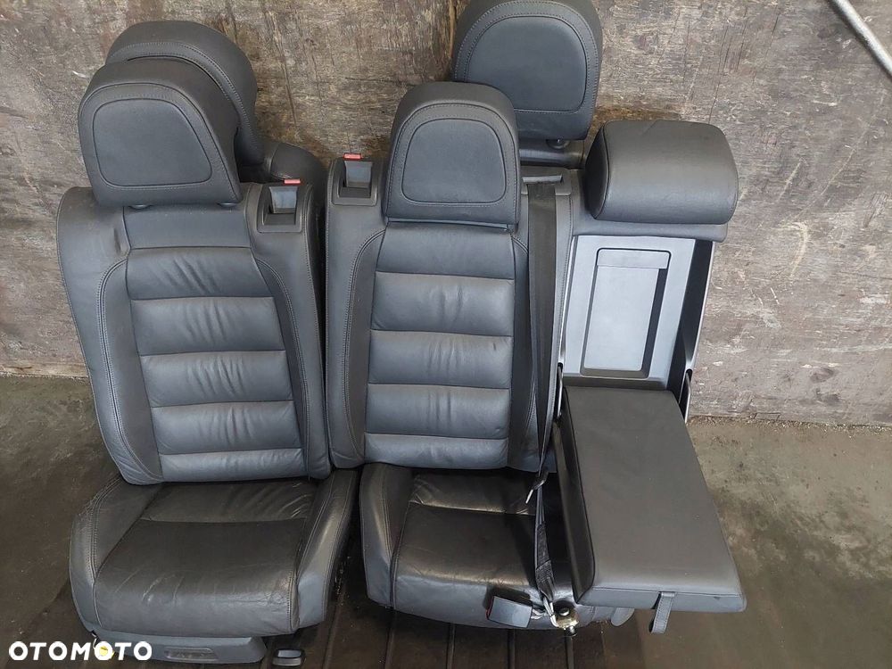 FOTELE KOMPLET LEWY PRAWY KANAPA TYŁ + BOCZKI VOLKSWAGEN GOLF V GTI SKÓRA - 6