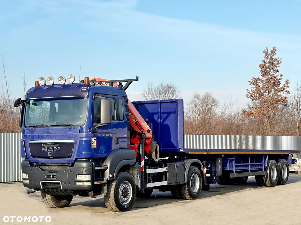 MAN MAN TGS 18.480 * Ciągnik siodłowy * PK 29002 + NACZEPA * 4x4 * STAN BDB ! - 4