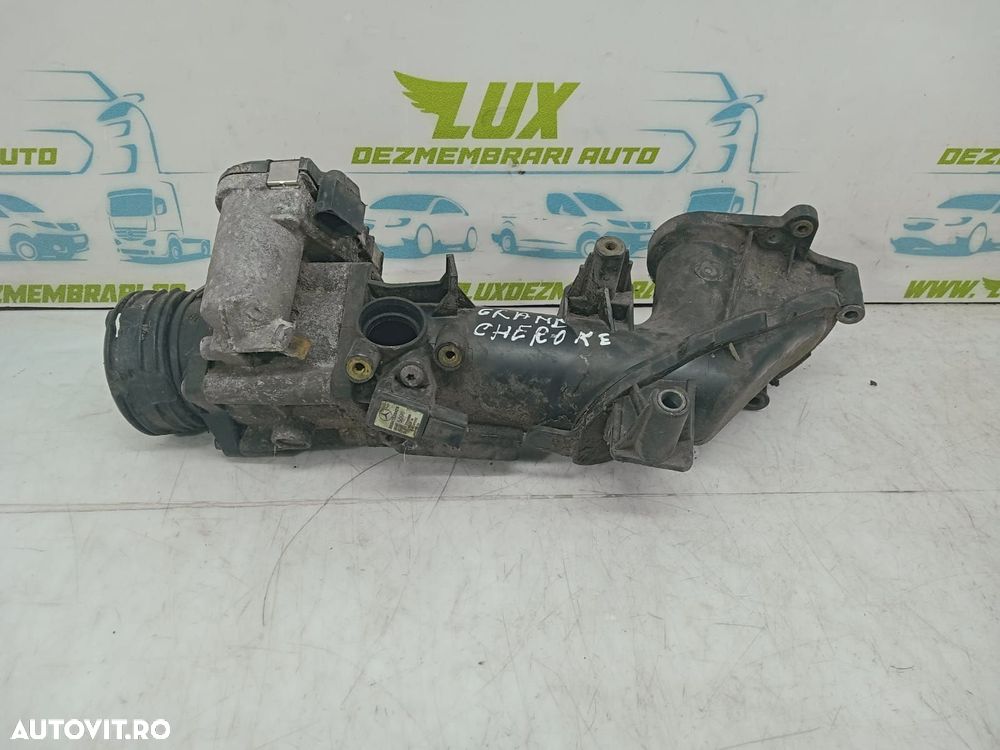 Furtun intercooler cu clapeta OM 642 3.0 CDI a6420900070 a6420901037 - 2