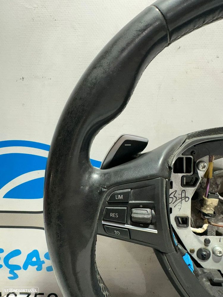 .Volante Patilhas Multifunções Pele Perfurada Original Pack M BMW Serie 1 F20 F21 7845877 - 8