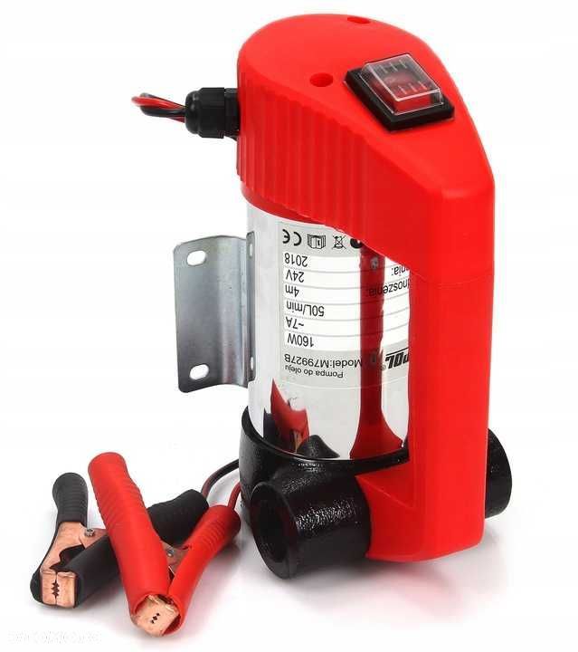 POMPA pompka do oleju CPN PALIWA 12V/24V + WĄŻ 4M - 7