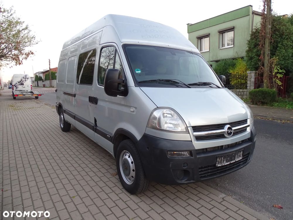 Opel MOVANO 2,5 DCI 145KM-L4 H3-MAX-JUMBO- KLIMA ,6 OSÓB - BRYGADÓWKA, - 19