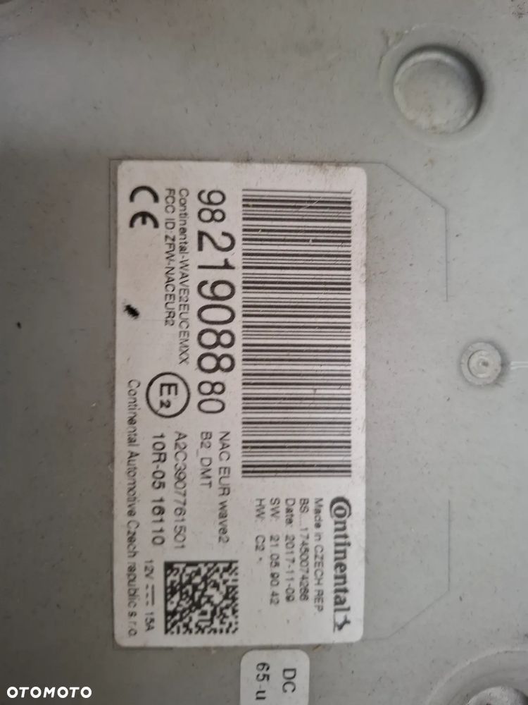 Peugeot Citroen radio Nawigacja moduł 9821008880 - 3