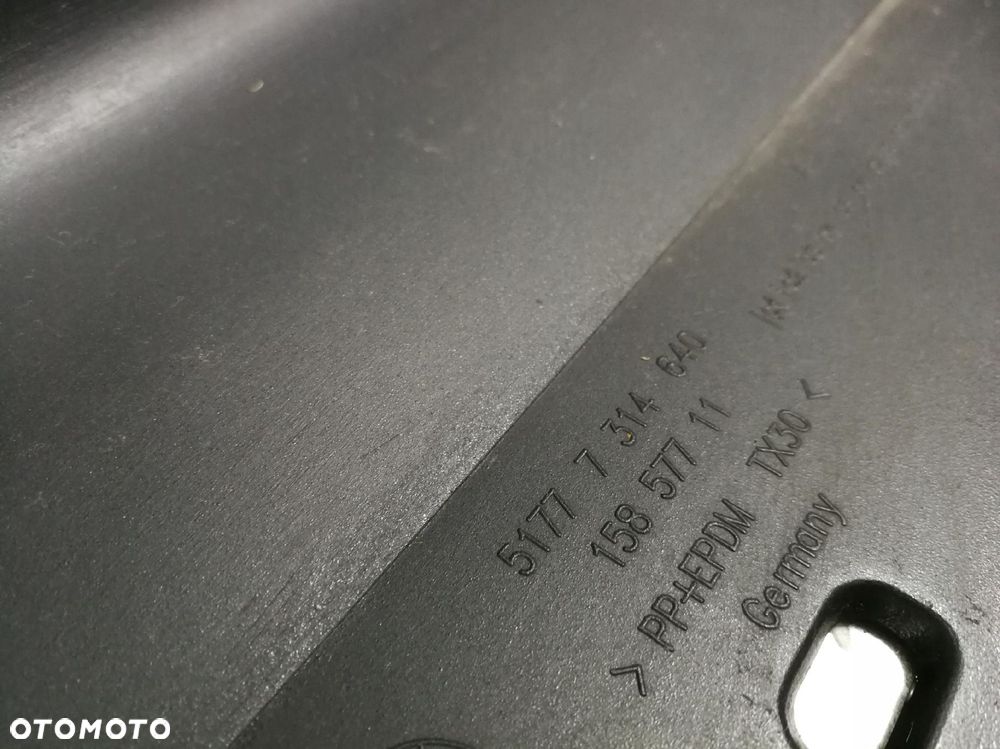 7314640 listwa progowa nakładka prawa próg prawy BMW F36 4 BLACK SAPHIRE - 9