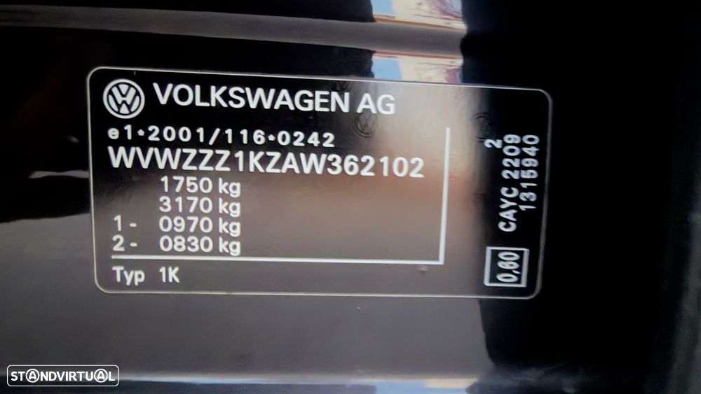 VW Golf 1.6 TDi Trendline BlueMotion - 6