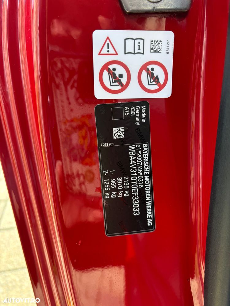 BMW Seria 4 430i Aut. Sport Line - 10