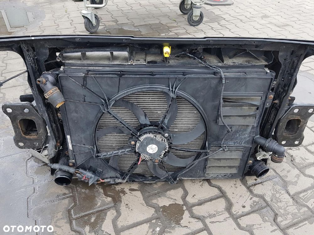 SKODA SUPERB II 2 08-12r 1.6 TDI PAS PRZEDNI CHŁODNICE WENTYLATOR - 4
