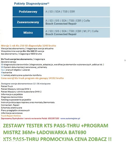 Eps 205 Bosch tester stół probierczy - 6