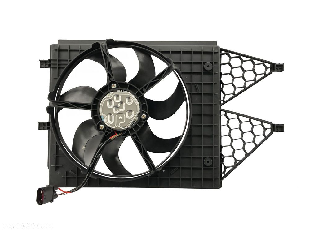 Wentylator chłodnicy Skoda Rapid 2012-  4 Piny - 1