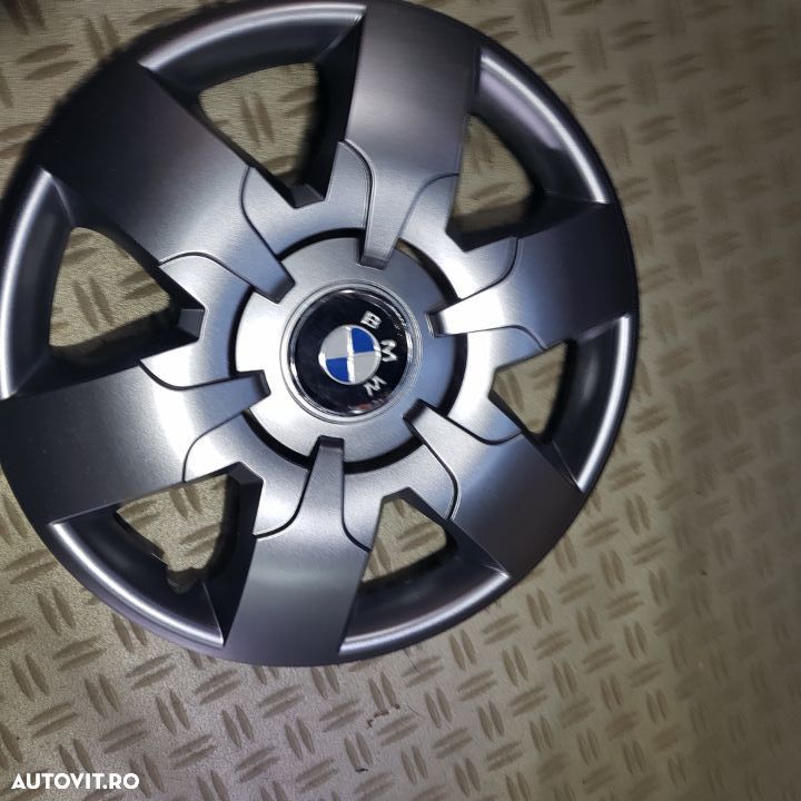 Capace roti BMW r16  la set de 4 buc,Capace janta aliaj,Embleme - 1