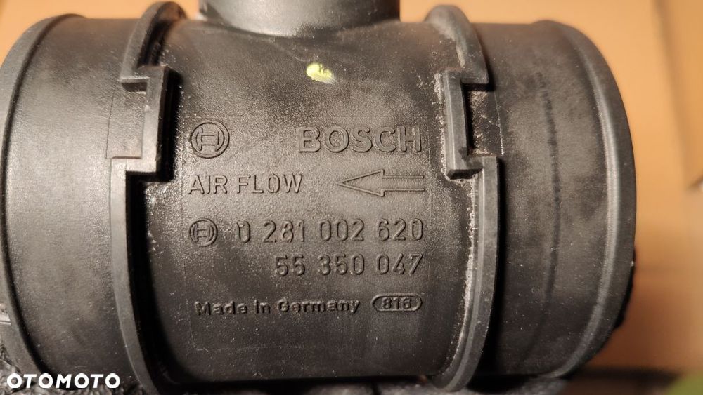 PRZEPŁYWOMIERZ POWIETRZA BOSCH OPEL MERIVA A 1.7 CDTI 0281002620 ORYGINAŁ WYSYŁKA! - 6