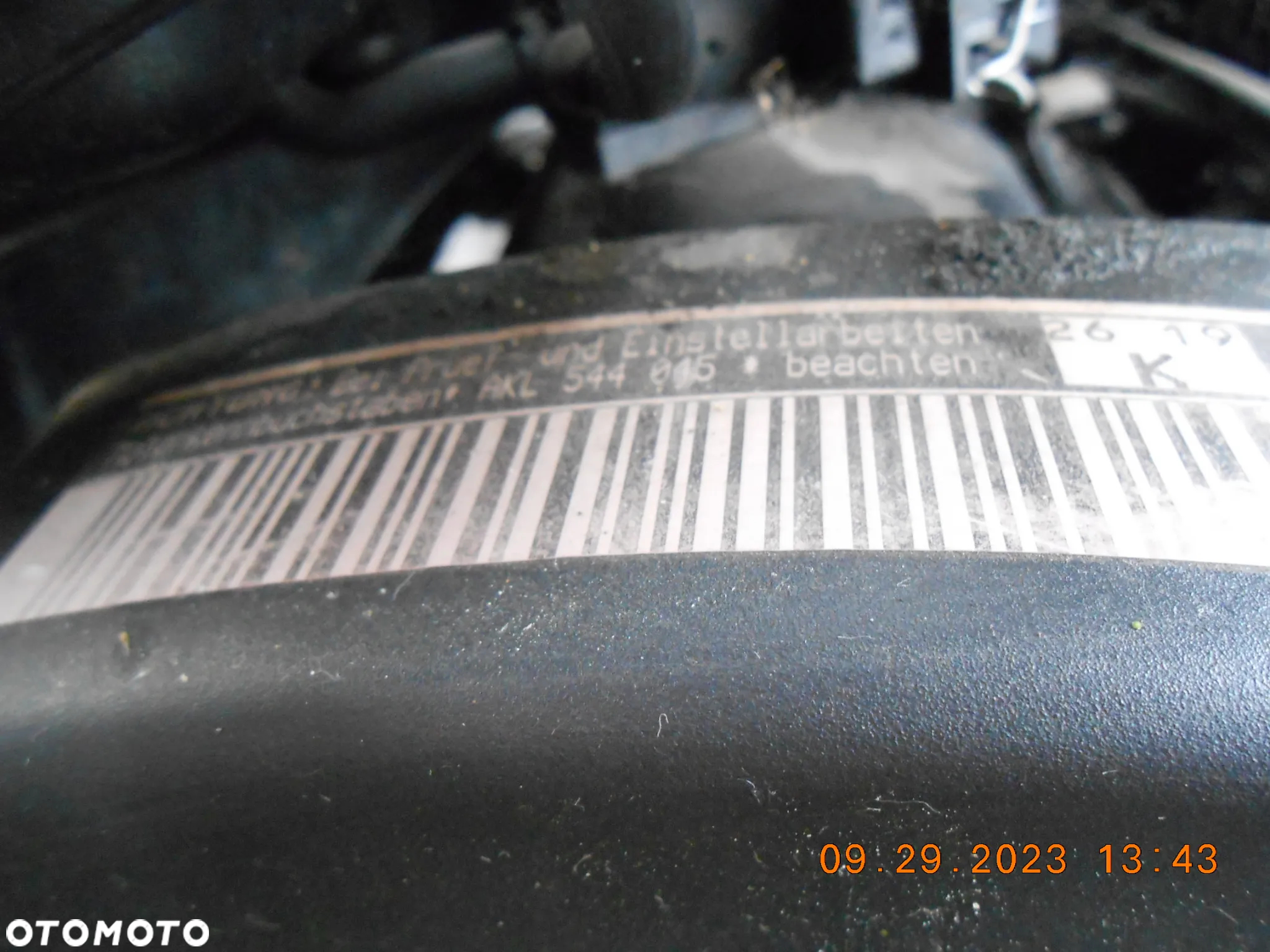 SILNIK AUDI A3 SEAT SKODA VOLKSWAGEN GOLF IV 1.6 SR AKL 160 TYS KM - 2