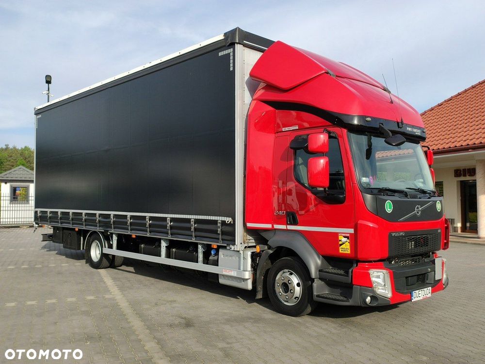 Volvo FL12.240 E6 Firana Tył Drzwi Dach Zsuwany Bogato Wyposażony !!! - 6