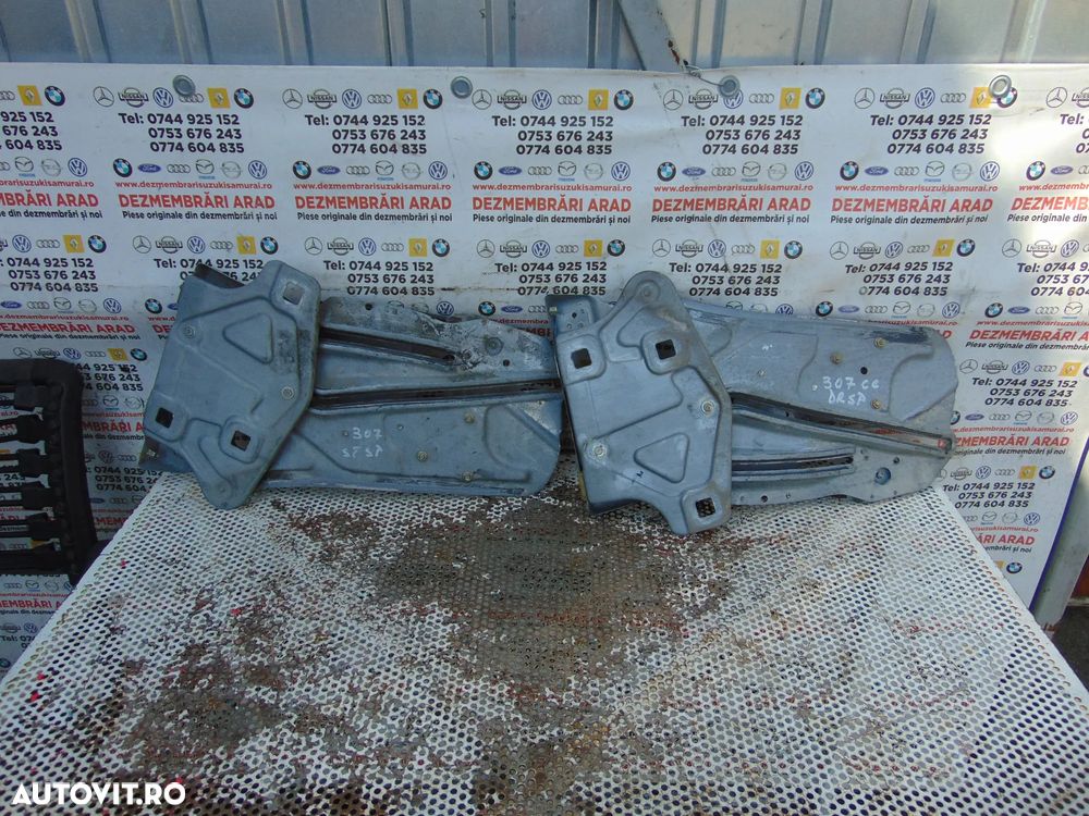 Macara geam spate Peugeot 307cc macarale geamuri spate stanga dreapta peugeot 307 cabrio - 3