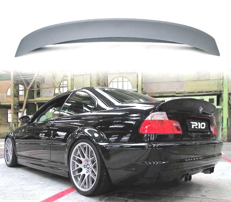 AILERON SPOILER TRASEIRO MALA LOOK CSL BMW E46 COUPE - 1
