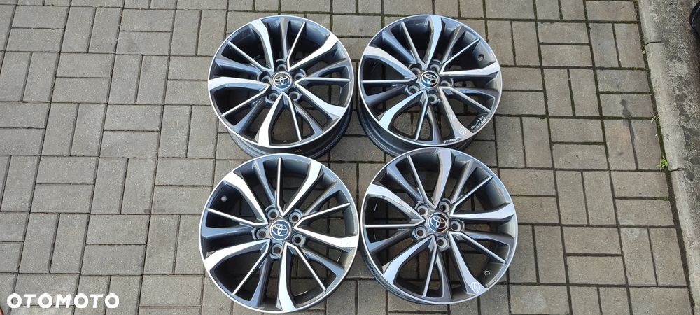 FELGI ALUMNIOWE 5x114.3 7Jx17 CALI ET 45 fi 60 TOYOTA AVENSIS AURIS VERSO RAV 4 KOMPLET 4 SZTUKI - 1