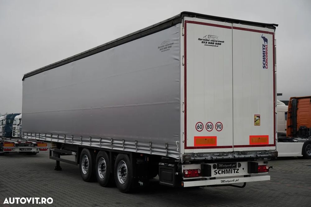 Schmitz Cargobull CORTINĂ / STANDARD / 2 AXE RIDICATIVE - 5