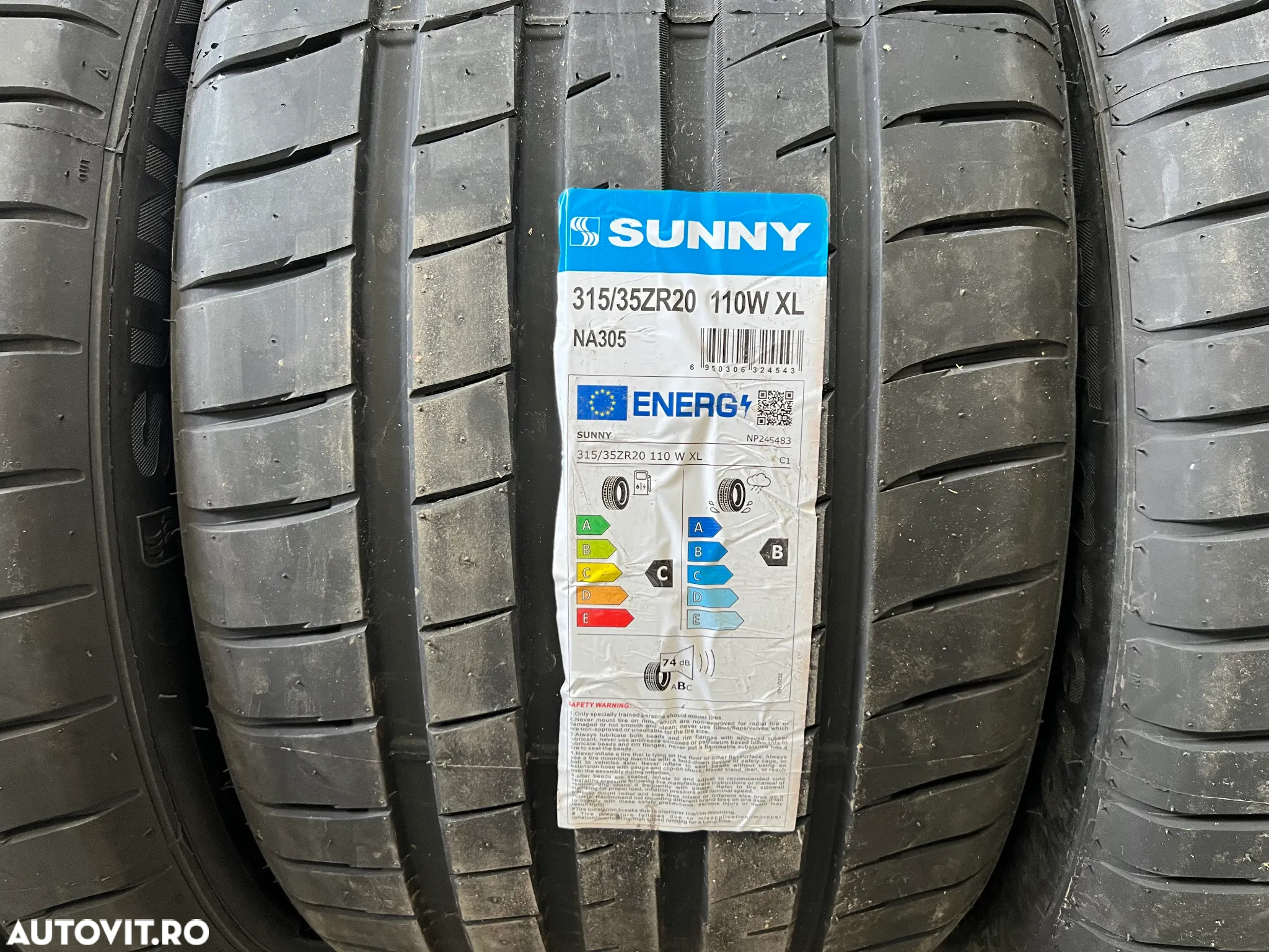 4 anvelope vara 275-40-20 si 315-35-20 BMW X5 X6 E70 E7 F15 F16 fabricatie 2025 - 3