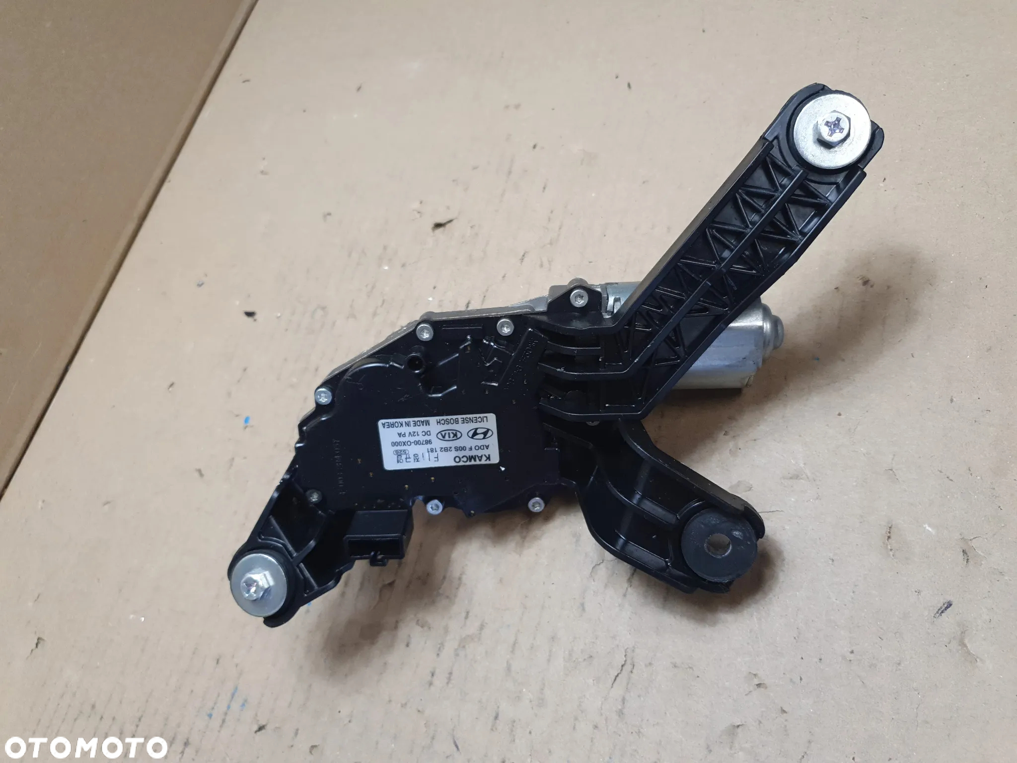 SILNICZEK WYCIERACZKI TYŁ HYUNDAI I10 nr 98700-0X000 98700-OX000 - 3