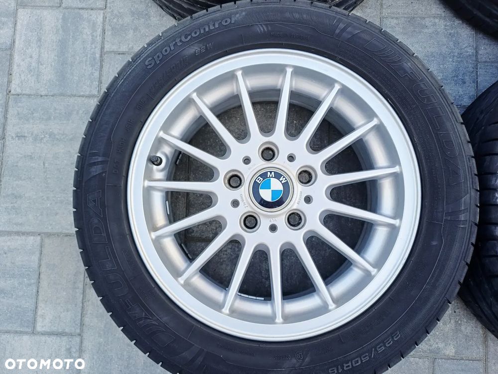 FELIGI Z OPONAMI KOŁA ALUMINIOWE BMW E46 R16 5X120 ET46 72.6 MM OPONY FULDA SPORT CONTROL 225/50 LATO NR4 - 3
