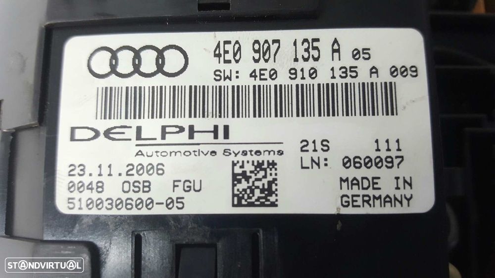 LUZ INTERIOR AUDI A8 (4E2) 4.2 TDI QUATTRO - 2