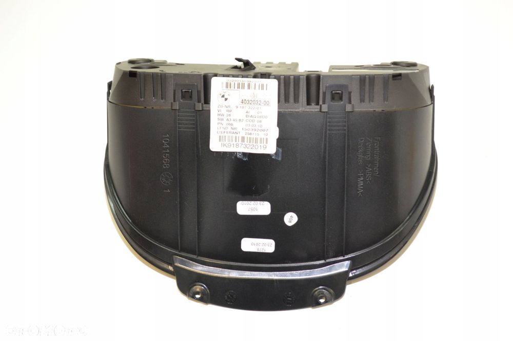 BMW E81 E82 116I 2.0i LICZNIK ZEGARY EUROPA MANUAL 4032032 - 4
