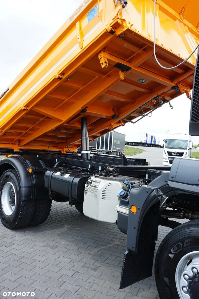 MAN TGM / 18.250 / E 6 / 4 X 4 / WYWROTKA 3 STRONNA / ŁAD. 10 060 KG / JAK NOWY - 17