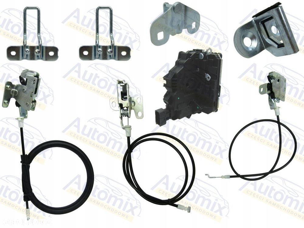 Ducato Boxer Jumper 06 - 25 H1 / H2 Zamek Zamki Rygiel Rygle drzwi tył KPL - 3