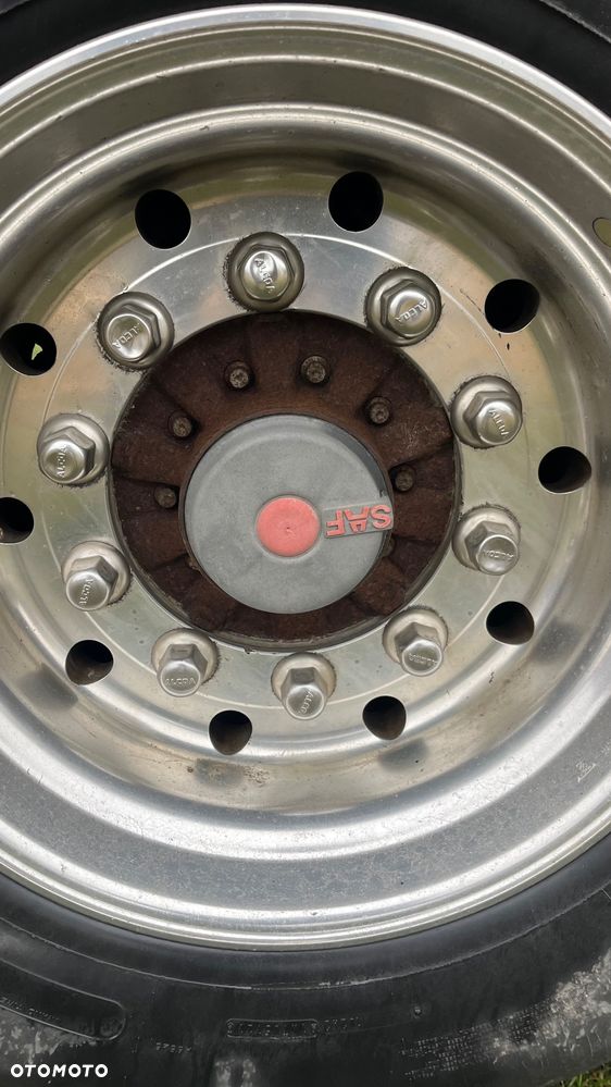 Schwarzmuller Naczepa Hardox Wywrotka 2 osiowa 38 Dmc Szeroki Rozstaw, Osie Saf, Hamulce Tarczowe, Oś podnoszona, Bardzo Gruba Podłoga, Polerowane Felgi, Oś Podnoszona. - 8