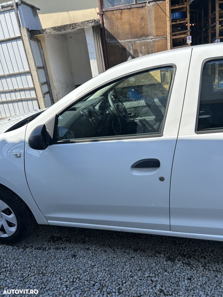 Usa Stanga Fata Dacia Sandero 2 Facelift 2016 - 2020 Hatchback 4 Usi ALB (1327) - 1