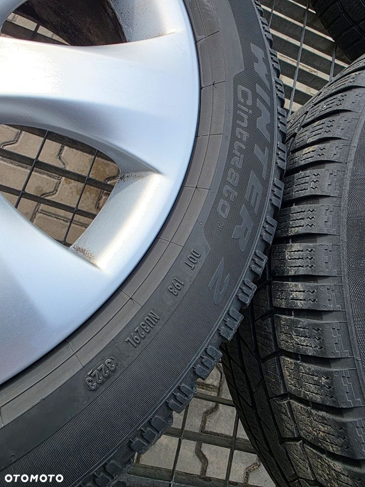 Opel Astra j Zafira c 5x115 r17 felgi aluminiowe koła opony zimowe 225/50 czujniki tpms Komplet 2x pirelli 2x continental - 13